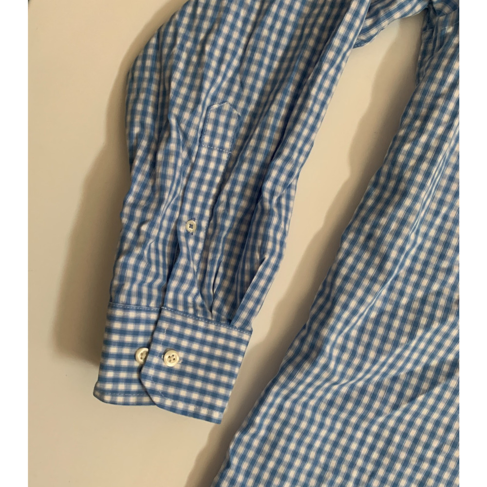 Izod Men's Size L Button Down Long Sleeve Essentials Check Regular Fit Shirt New - Picture 13 of 14